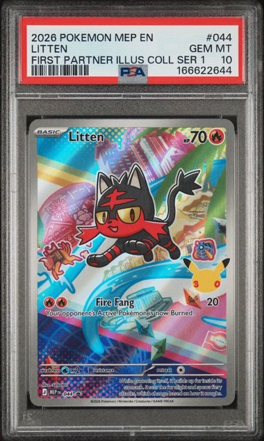 LITTEN · #044 · POKEMON MEP EN-ME BLACK STAR PROMO · PSA 10 — PSA 10 — 6ce3c23d-69be-4011-b80a-6599c58f1939