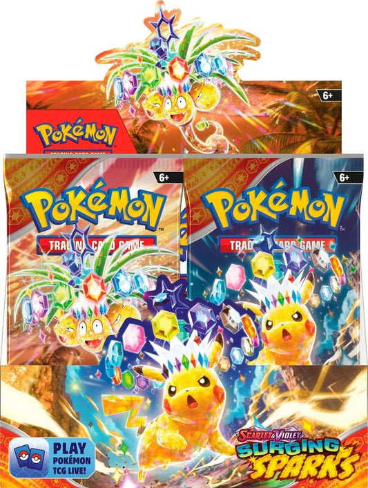 Surging Sparks Booster Box — Sealed — f23ffb54-172a-4269-9ed3-63a7c3bb8501