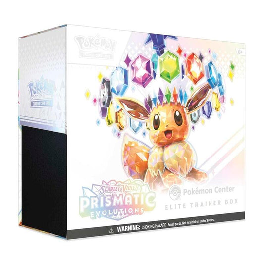 Prismatic Evolutions Pokemon Center Elite Trainer Box (Exclusive) — Sealed — d892768f-63df-4824-a5b9-315aa677b28a