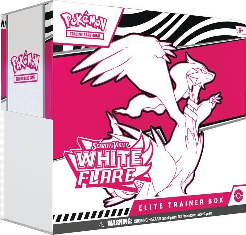 White Flare Elite Trainer Box — Sealed — f23ffb54-172a-4269-9ed3-63a7c3bb8501