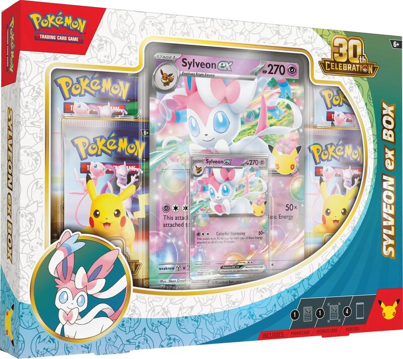30th Celebration Sylveon ex Box — Sealed — df39b4a1-abb3-4371-8822-8f323e4aedc2