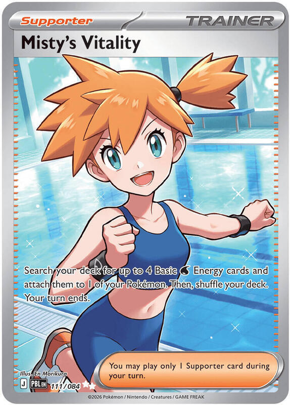 Misty's Vitality - 111/084 — Near Mint (NM) — 1aa63f1e-09eb-4d13-8a45-7215f975da0f