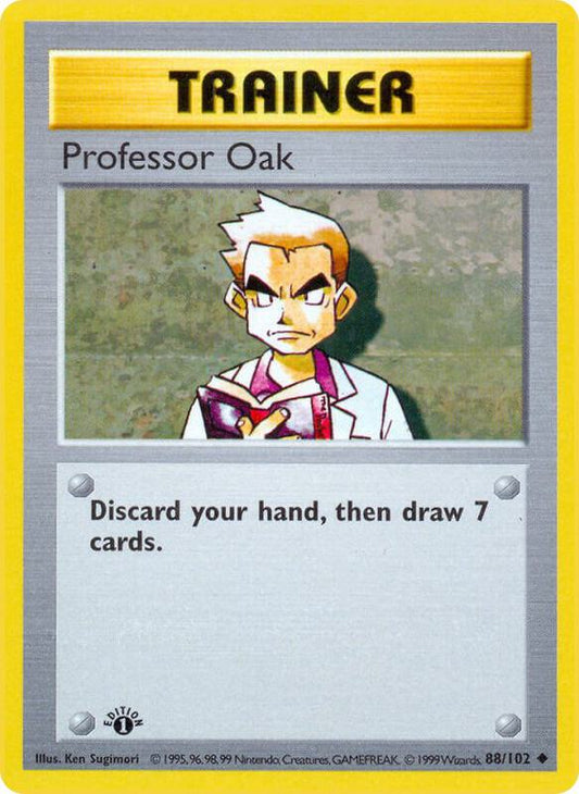 Professor Oak — Heavily Played (HP) — 979edd11-83e1-4dea-9609-003d9e68571e