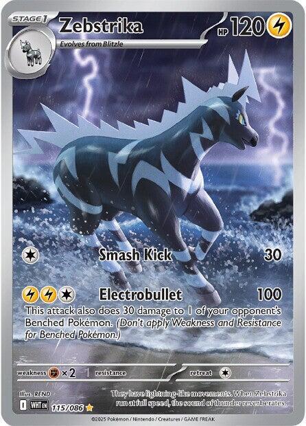 Zebstrika - 115/086 — Near Mint (NM) — 9b07021b-81b4-4eff-911e-445c4c9e1971