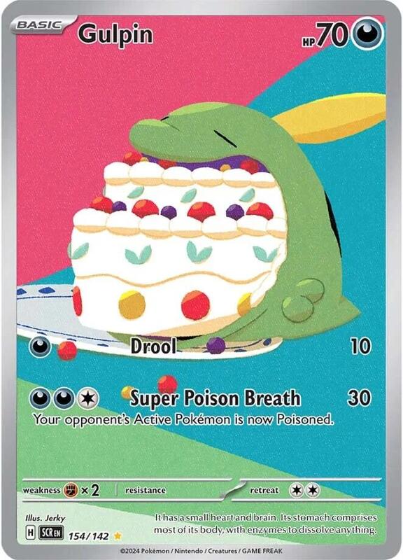 Gulpin - 154/142 — Lightly Played (LP) — eaadf886-556f-497b-93a7-9274741dd036