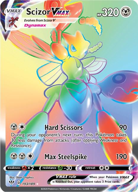 Scizor VMAX (Secret) — Near Mint (NM) — 25598451-224a-47e4-864c-2f264aeb568a