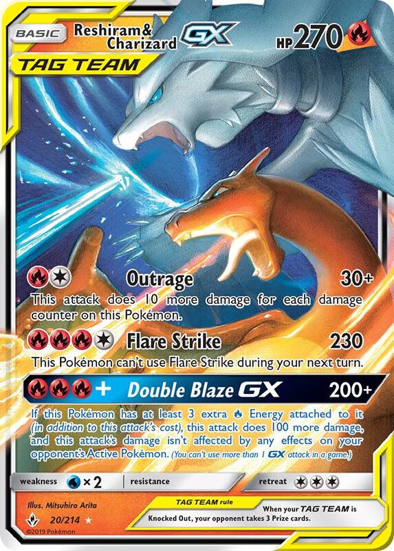 Reshiram & Charizard GX — Near Mint (NM) — 67880056-3a2f-4d5e-90b8-807bf861e161