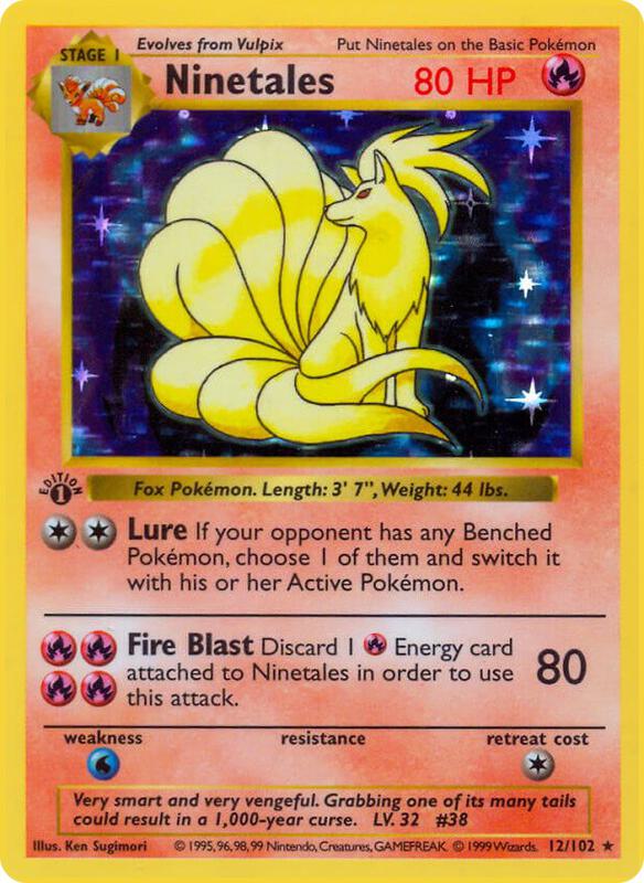 Ninetales — Heavily Played (HP) — 979edd11-83e1-4dea-9609-003d9e68571e