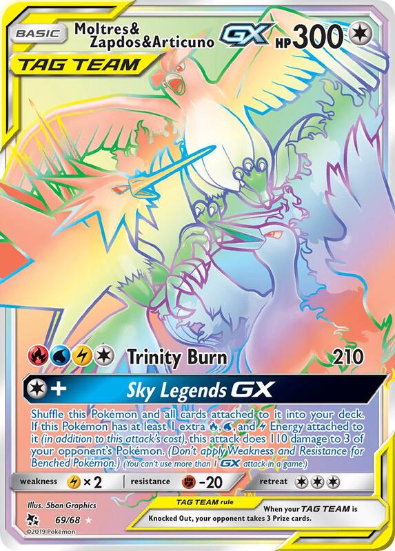 Moltres & Zapdos & Articuno GX (Secret) — Near Mint (NM) — dd8225b1-3577-465e-92b0-a863056e084b