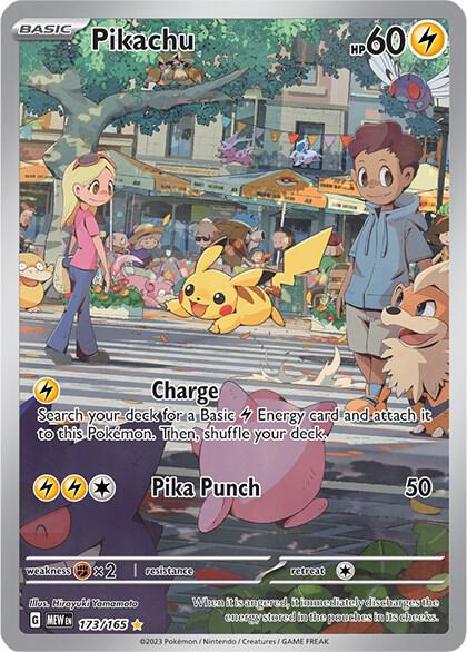 Pikachu - 173/165 — Near Mint (NM) — dd8225b1-3577-465e-92b0-a863056e084b