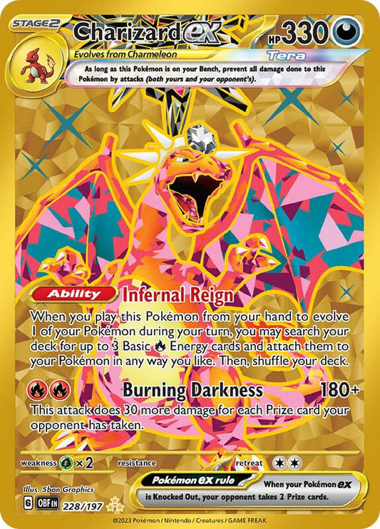 Charizard ex - 228/197 — Near Mint (NM) — bbd4d770-e905-4338-87da-ade14375d769