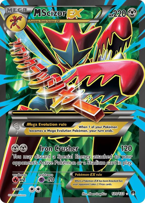 M Scizor EX (Full Art) — Near Mint (NM) — 25598451-224a-47e4-864c-2f264aeb568a