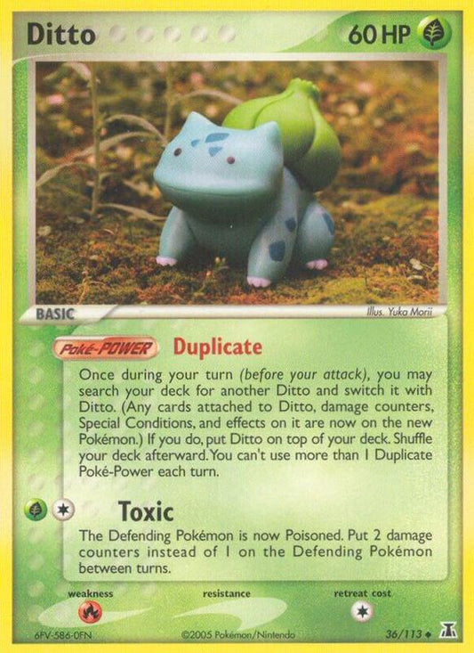 Ditto (Bulbasaur) — Moderately Played (MP) — c5d7be69-de9a-4b8e-a906-81a288c123f8