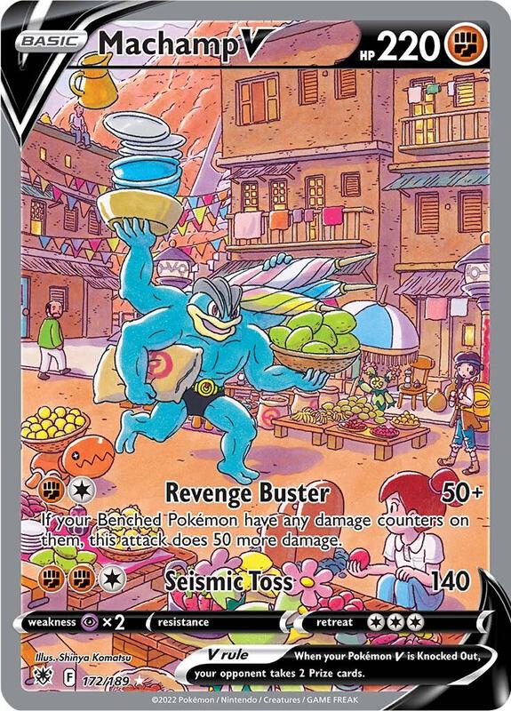 Machamp V (Alternate Full Art) — Near Mint (NM) — 37701ca9-0121-484b-8b26-dd0ba635333e