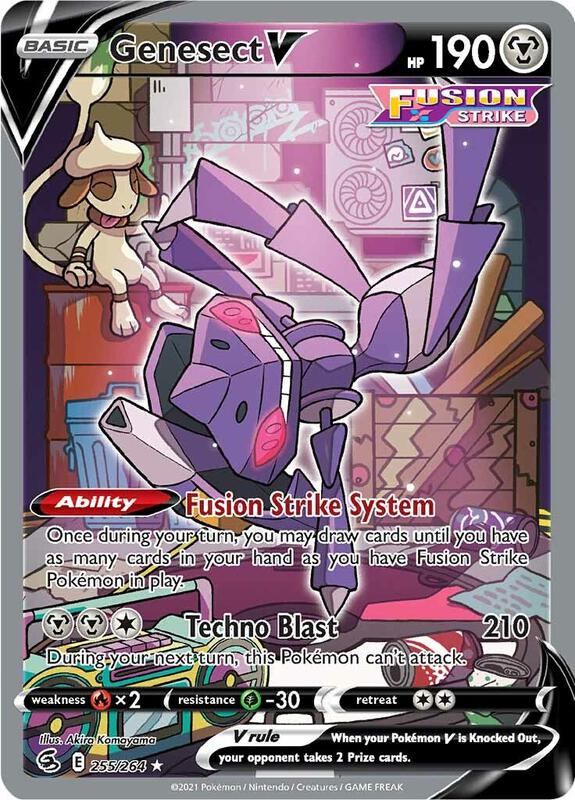 Genesect V (Alternate Full Art) — Near Mint (NM) — 6014fc12-d7bc-4bcb-92e8-b99ca70ddb1f