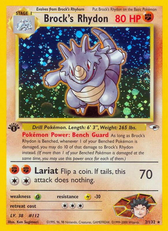 Brock's Rhydon — Moderately Played (MP) — 8f8d6a16-22c5-4aec-ae60-3a3ba8eefcd8
