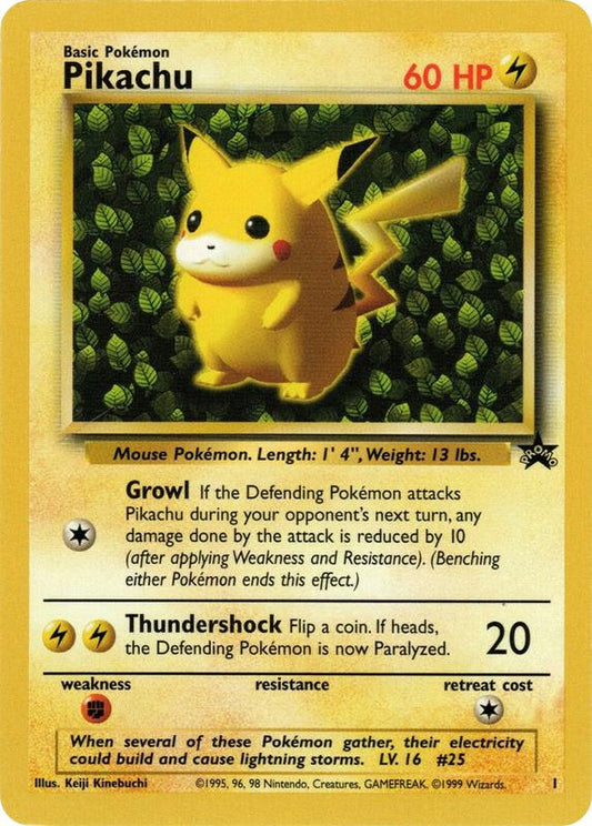 Pikachu (1) — Lightly Played (LP) — 8f8d6a16-22c5-4aec-ae60-3a3ba8eefcd8