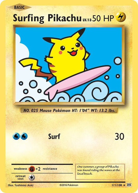 Surfing Pikachu — Near Mint (NM) — 4c66aa36-ea57-4e5b-a9cc-e97e3baf3dfc