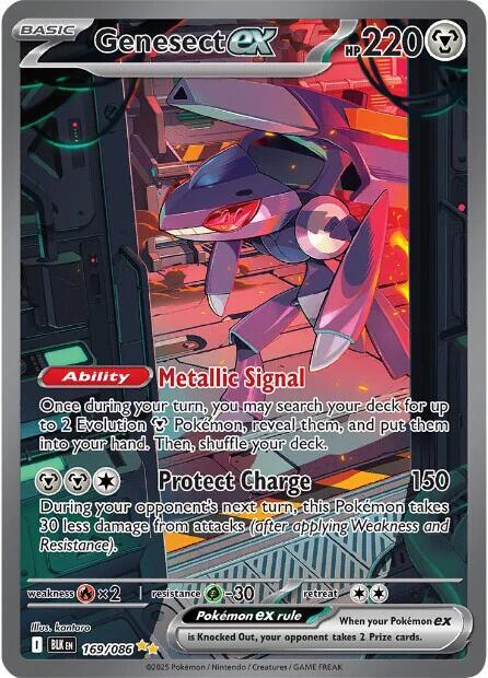 Genesect ex - 169/086 — Near Mint (NM) — b9423caf-a367-4271-8bb2-16665622b7e2