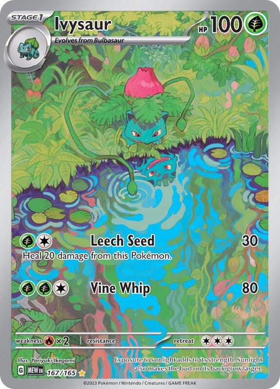 Ivysaur - 167/165 — Near Mint (NM) — 45ccb12d-ace3-4d00-80fd-6046f5c294f1