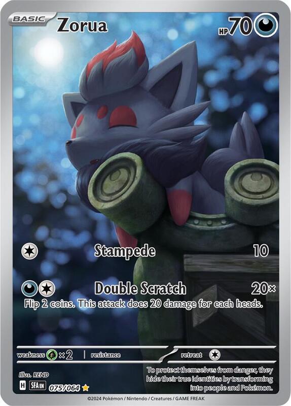 Zorua - 075/064 — Near Mint (NM) — 120c2f7e-5355-4fcd-a6ba-57e35d464743