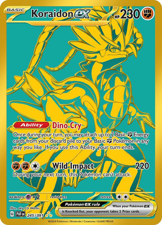 Koraidon ex — Near Mint (NM) — c977d544-4f75-47dc-b848-5354d1ea5248