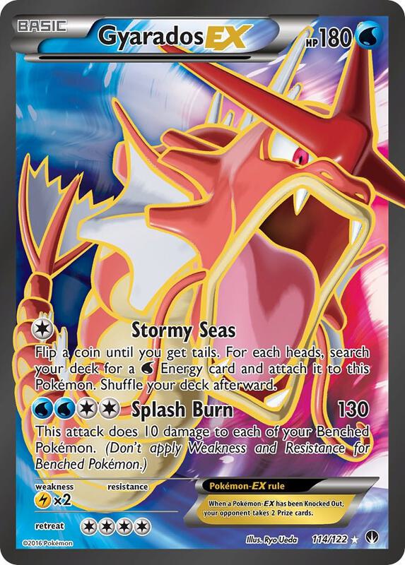 Gyarados EX (Full Art) — Lightly Played (LP) — 674a0bac-c844-43a6-a669-0ade1743fd27