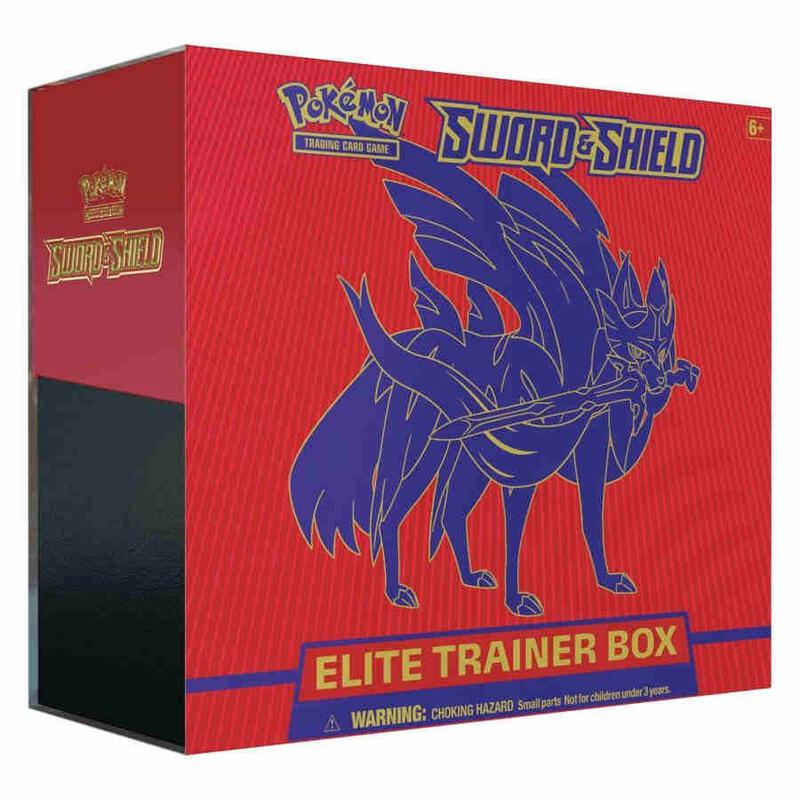 Sword & Shield Elite Trainer Box [Zacian] — Sealed — 4dfcd36a-054d-4a31-8972-481a7644b1db