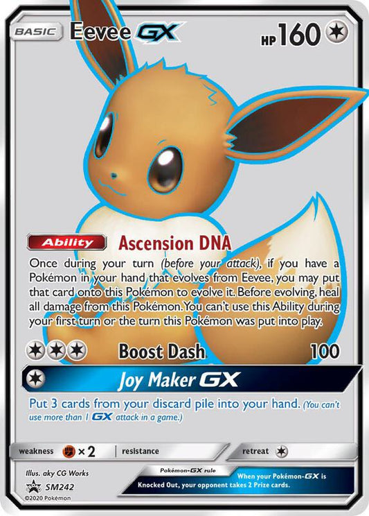 Eevee GX - SM242 — Near Mint (NM) — 674a0bac-c844-43a6-a669-0ade1743fd27