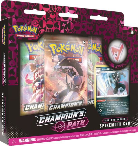 Champion's Path Pin Collection [Spikemuth Gym] — Sealed — 4dfcd36a-054d-4a31-8972-481a7644b1db