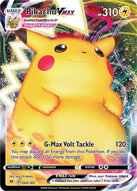 Pikachu VMAX — Near Mint (NM) — ad3674d3-6f80-4c68-a3a4-59049a80e5bd