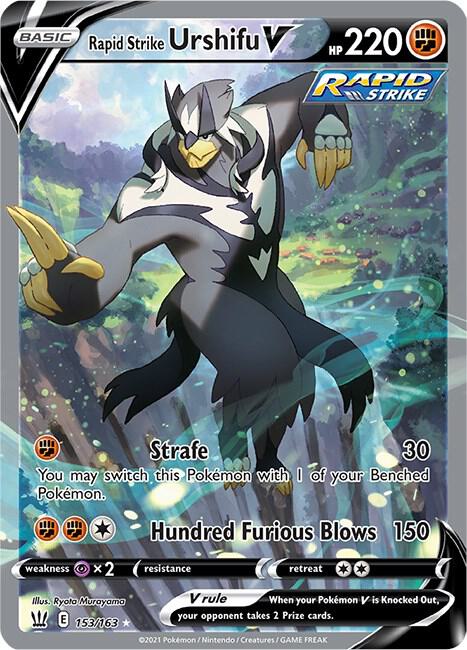 Rapid Strike Urshifu V (Alternate Full Art) — Lightly Played (LP) — 163c1b5e-4f93-4d02-a583-19f1d173b9ec