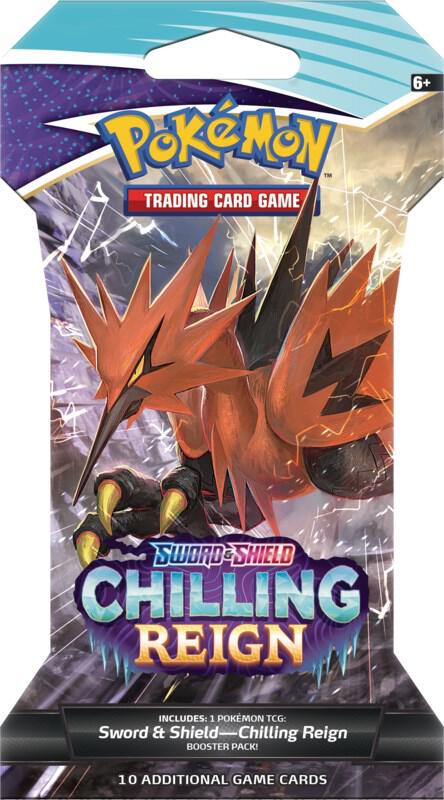 Chilling Reign Sleeved Booster Pack — Sealed — 73d4853b-88b0-4197-91c0-cf2acc500921