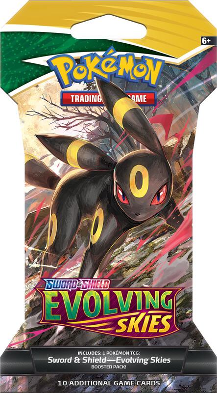Evolving Skies Sleeved Booster Pack — Sealed — 73d4853b-88b0-4197-91c0-cf2acc500921