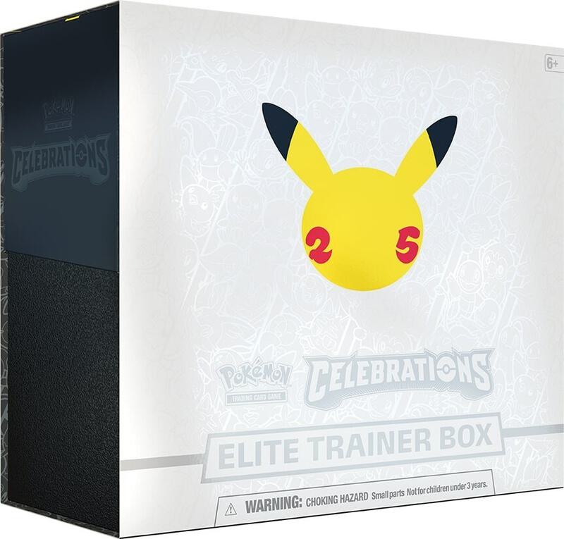 Celebrations Elite Trainer Box — Sealed — f23ffb54-172a-4269-9ed3-63a7c3bb8501