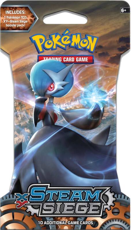 XY Steam Siege Sleeved Booster Pack — Sealed — 73d4853b-88b0-4197-91c0-cf2acc500921