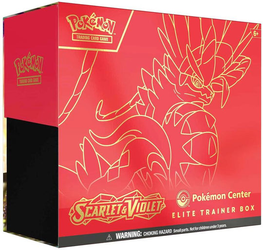 Scarlet & Violet Pokemon Center Elite Trainer Box (Exclusive) [Koraidon] — Sealed — 4dfcd36a-054d-4a31-8972-481a7644b1db