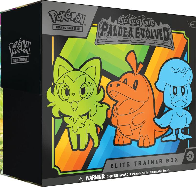 Paldea Evolved Elite Trainer Box — Sealed — 73d4853b-88b0-4197-91c0-cf2acc500921