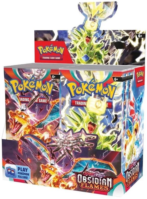 Obsidian Flames Booster Box — Sealed — f23ffb54-172a-4269-9ed3-63a7c3bb8501