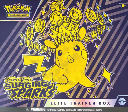 Surging Sparks Elite Trainer Box — Sealed — f23ffb54-172a-4269-9ed3-63a7c3bb8501