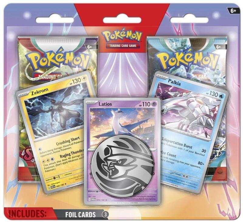Enhanced 2-Pack Blister Pack [Latios, Zekrom & Palkia] — Sealed — 96c88881-6128-4027-b5da-4cae8f284bfb