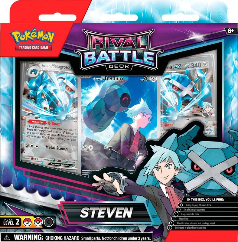 Rival Battle Deck [Steven] — Sealed — e9a680ad-efe4-41ec-ac06-57c740a467bd