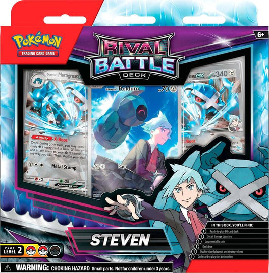 Rival Battle Deck [Steven] — Sealed — e9a680ad-efe4-41ec-ac06-57c740a467bd