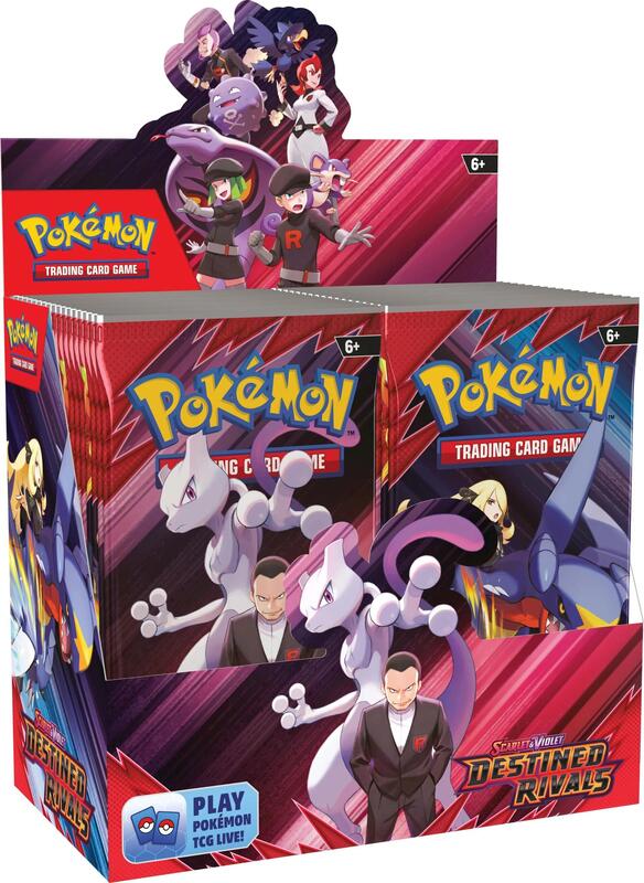 Destined Rivals Booster Box — reference image, not the exact item