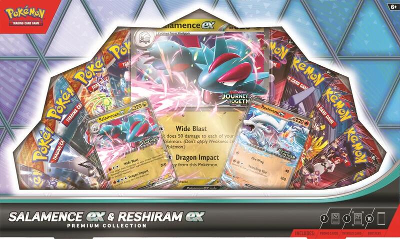 Salamence ex & Reshiram ex Premium Collection — Sealed — ce507c7a-b2f6-48c5-9cb4-b70ee848d03a