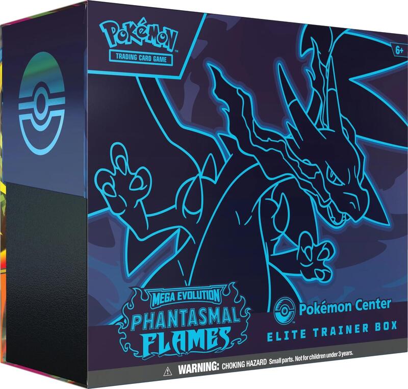 Phantasmal Flames Pokemon Center Elite Trainer Box (Exclusive) — Sealed — 4dfcd36a-054d-4a31-8972-481a7644b1db