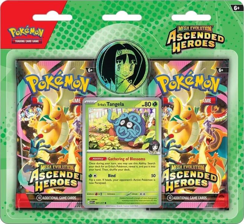 Mega Evolution: Ascended Heroes Collection - Erika (3-Tab) — Sealed — eee531f9-4b00-4294-81bf-2290c6c0f509