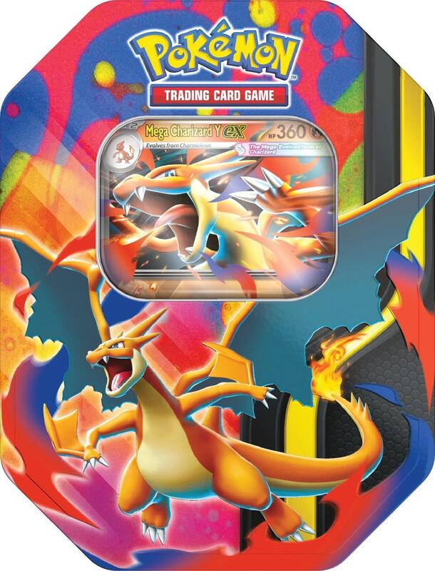 Mega Charizard Tin (Mega Charizard Y) — Sealed — 7649cc18-6188-40cb-9275-a140f49545e6