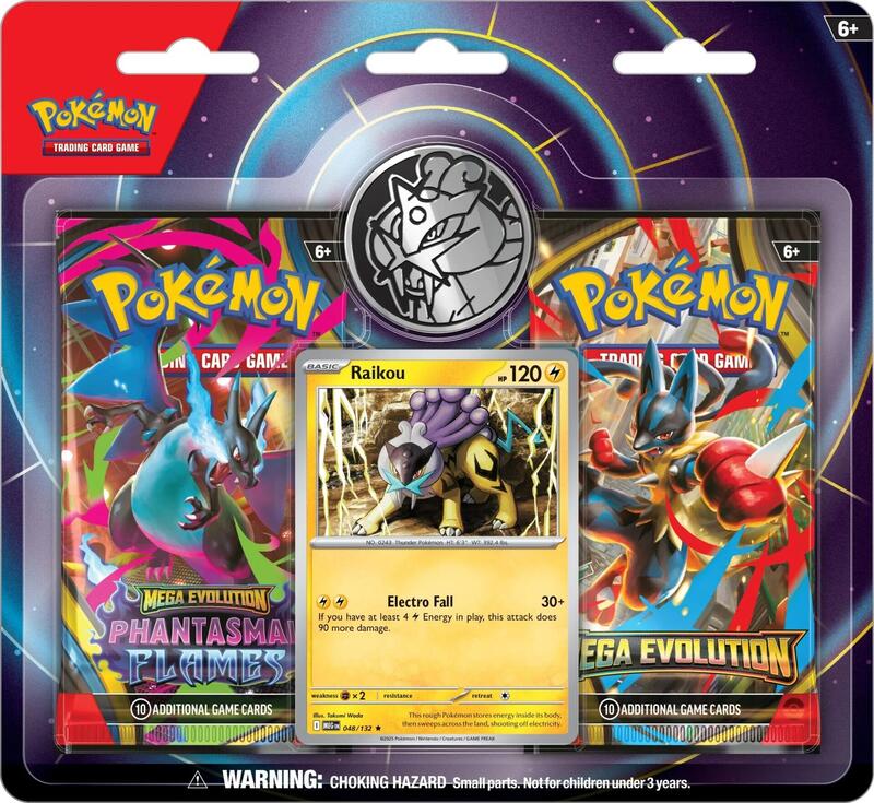 2-Pack Blister [Raikou] (3-tab) — Sealed — 96c88881-6128-4027-b5da-4cae8f284bfb