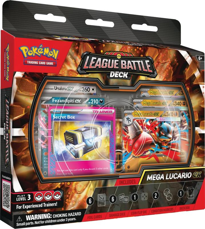 League Battle Deck [Mega Lucario ex] — Sealed — 21a6abb1-d731-443b-8b02-120d70d7912c